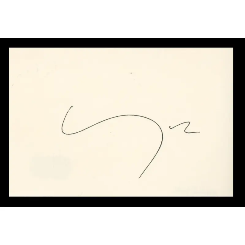 Michael York Something for Everyone Authentic Signed 4x6 Index Card BAS #BS29417