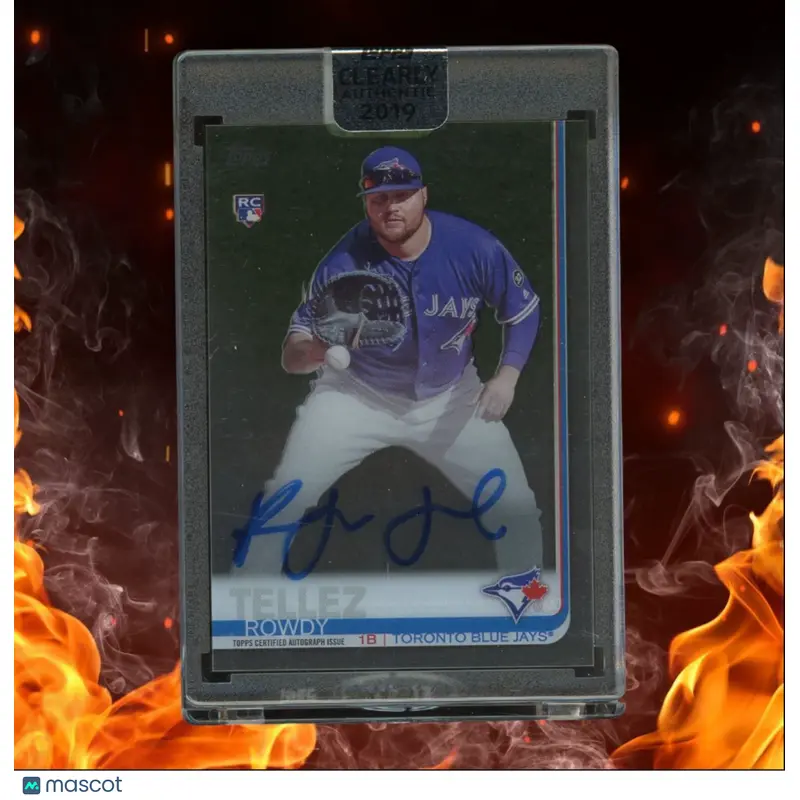 2019 Topps Clearly Authentic Rowdy Tellez Rookie Auto #CAA-RT