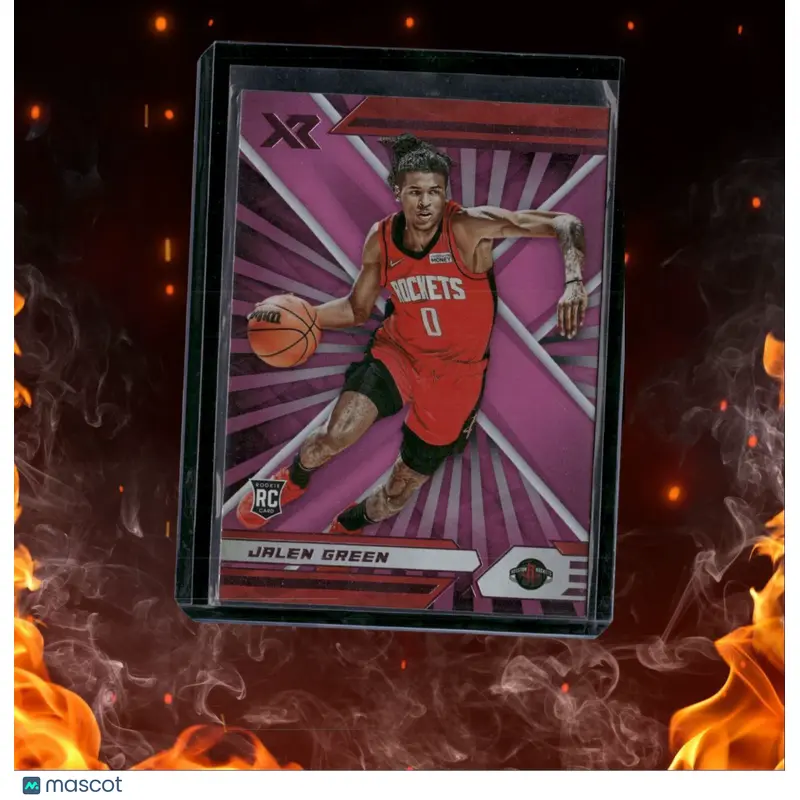 2021-22 Panini Chronicles Jalen Green XR Pink Rookie #381