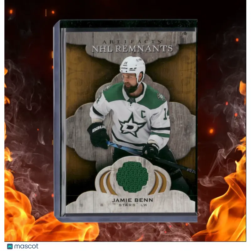 2021-22 Upper Deck Artifacts Jamie Benn NHL Remnants Jersey #NR-JB
