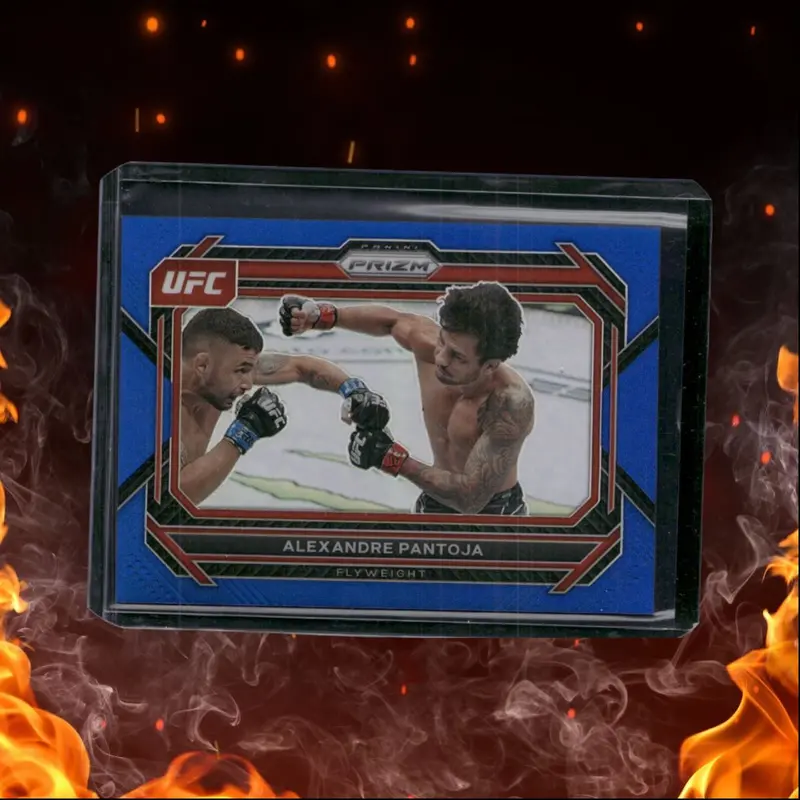 2023 Panini Prizm UFC Alexandre Pantoja Blue Prizm 103/175 #46