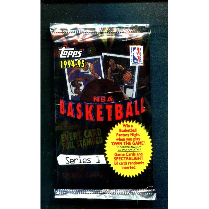 1994/95 Topps Basketball Unopened Series 1 Pack