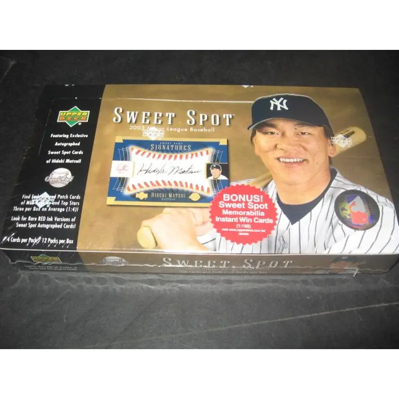 2003 Upper Deck Sweet Spot Baseball Box (Hobby)