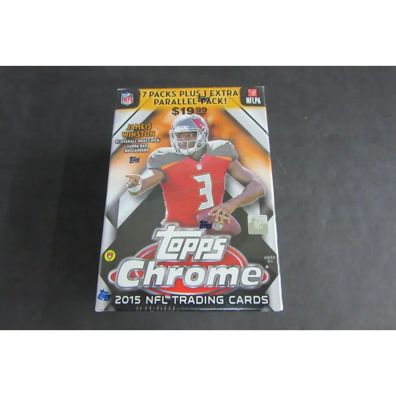 2015 Topps Chrome Football Blaster Box (7/4)