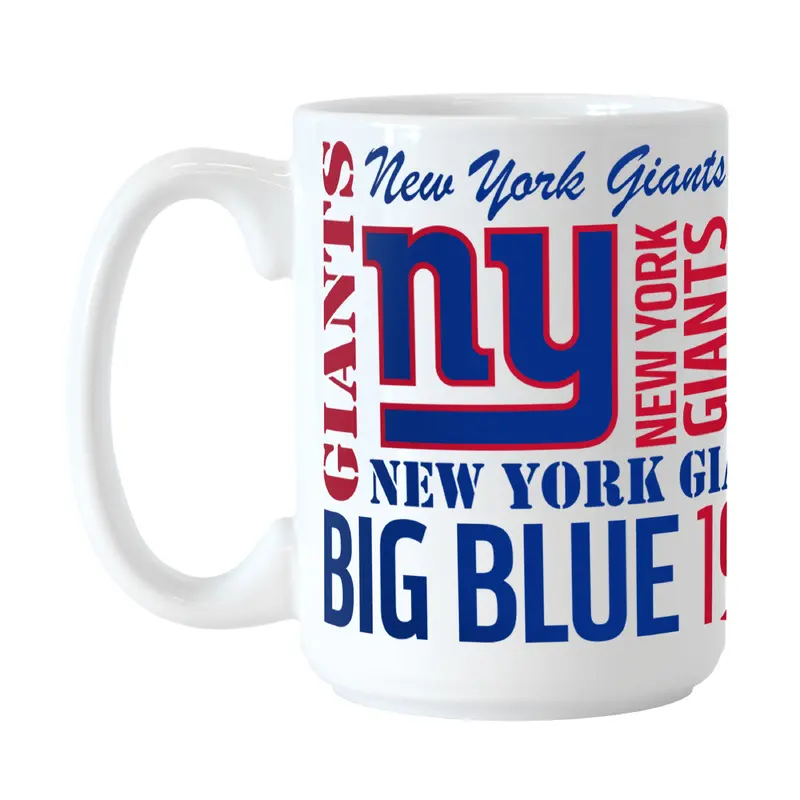 NY Giants 15oz Spirit Sublimated Mug