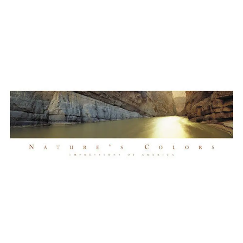 Nature's Colors "Rio Grande Sunset" Panoramic Poster - Front Line