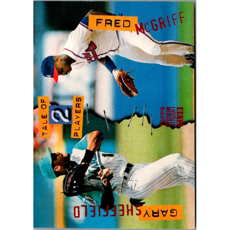 1994 Stadium Club Fred McGriff/Gary Sheffield #180