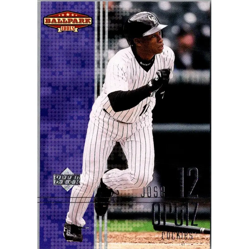 2002 Upper Deck Ballpark Idols Jose Ortiz #196