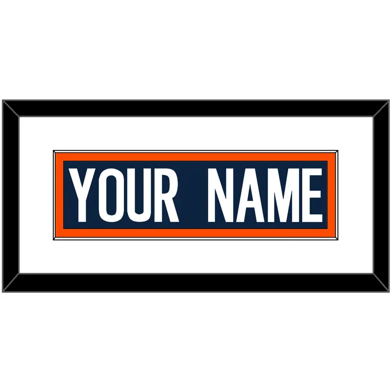 Denver Nameplate - Alternate Blue - Single Mat 1