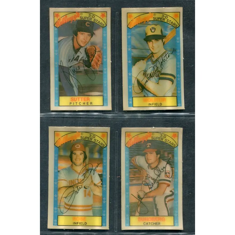 1979 Kellogg's Baseball Complete Set NM (60) (23-186) (Read)