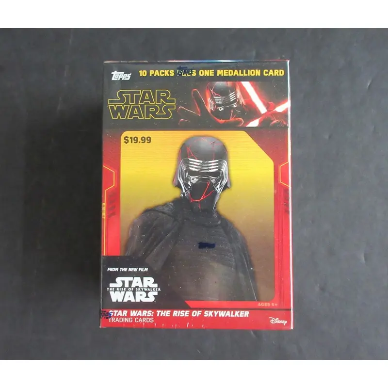 2019 Topps Star Wars The Rise of Skywalker Blaster Box (10/6 plus Medallion Card)