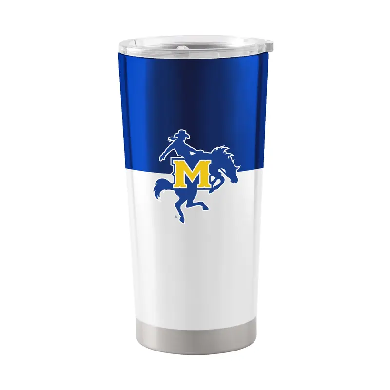 McNeese State 20oz Colorblock Stainless Tumbler