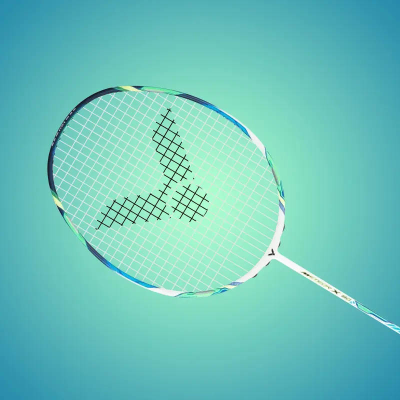 Meteor X 80 Unstrung Badminton Racket (Poseidon) Vector | Kibi Sports