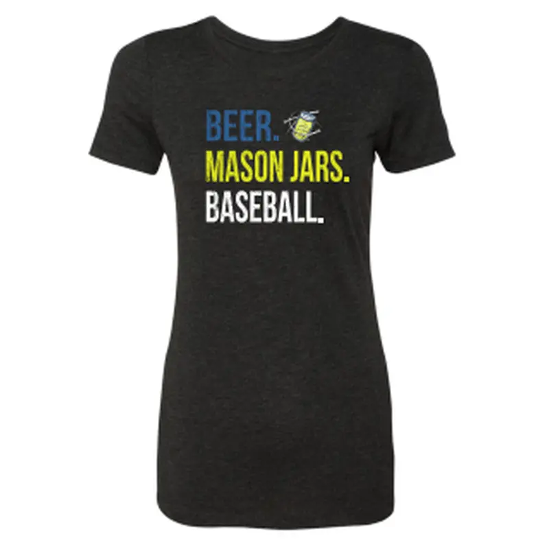 108 Fireflies Women's Beer Mason Jars Baseball