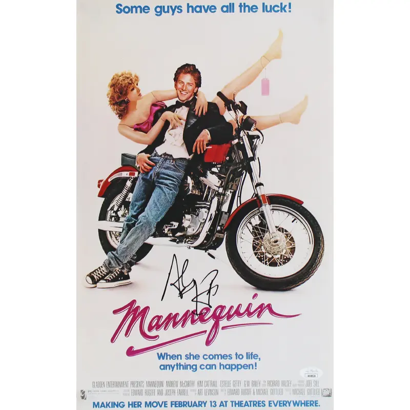 Andrew McCarthy Mannequin Authentic Signed 12x18 Photo Autographed JSA #AX48026