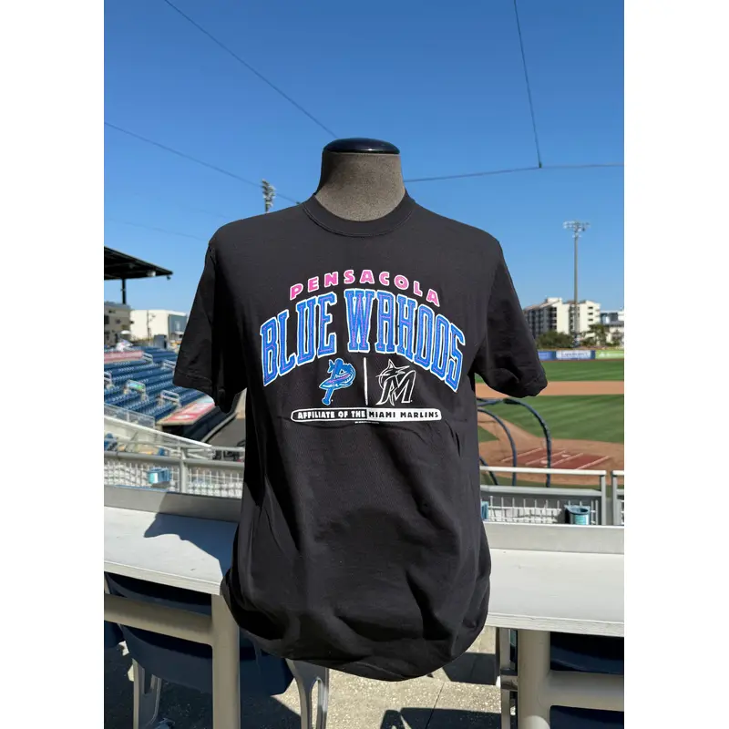 Pensacola Blue Wahoos Miami Marlins Affiliate Tee