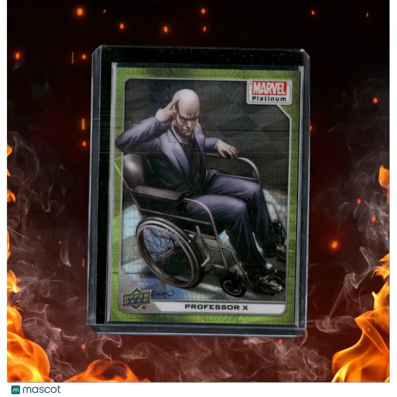 2024 Marvel Platinum Professor X Yellow Spotlight 265/399 #62