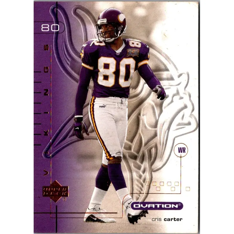 2001 Upper Deck Ovation Cris Carter #52