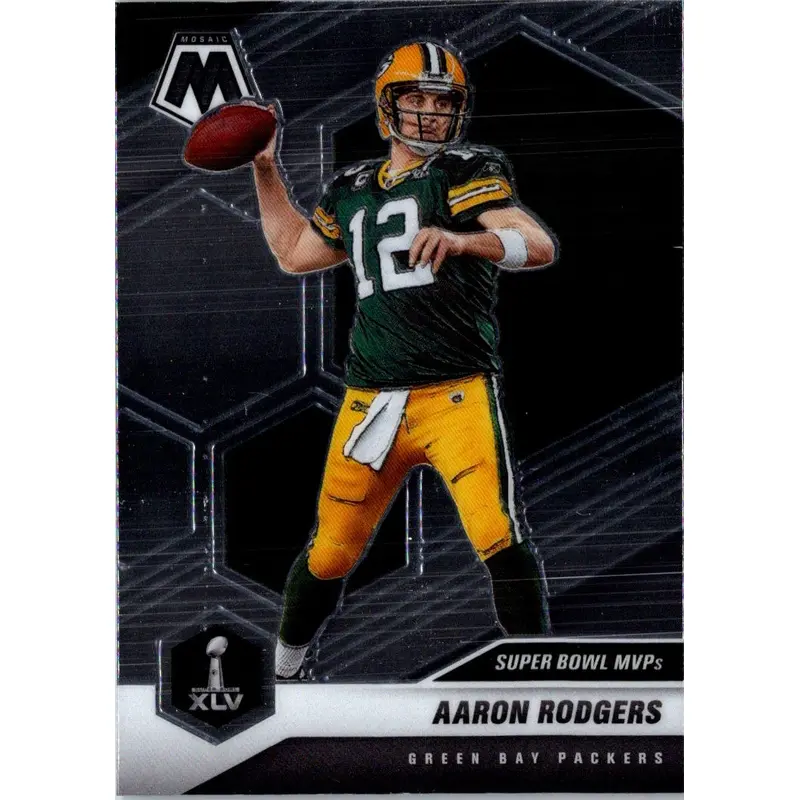 2021 Panini Mosaic Prizm Green Aaron Rodgers #289