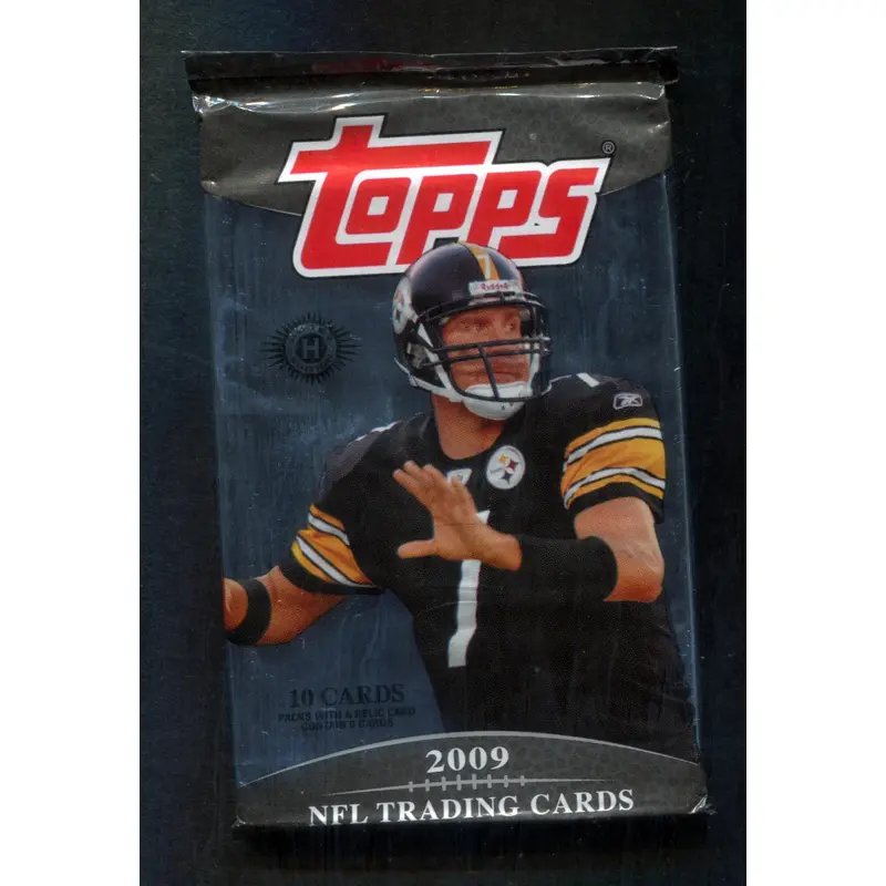2009 Topps Football Unopened Pack (Hobby) (10)