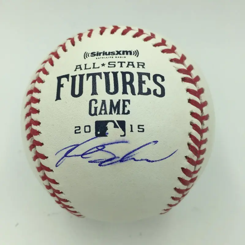 2015 Kyle Schwarber Rookie Signed All Star Futures Game Baseball JSA COA Cubs