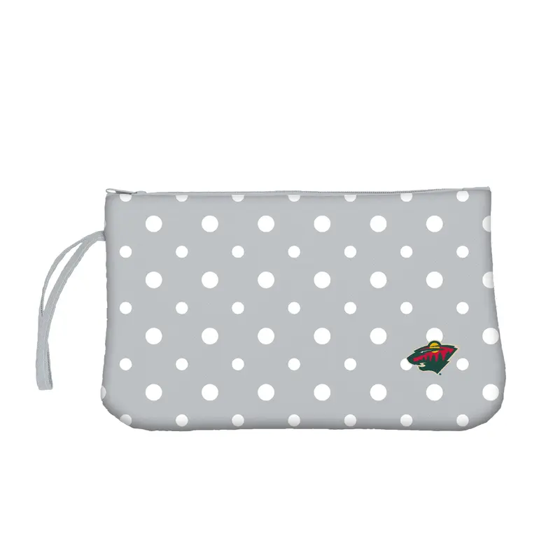 Minnesota Wild Dot Wristlet