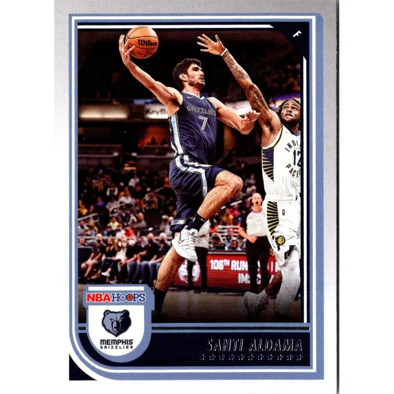 2022 Hoops Blue Santi Aldama #140