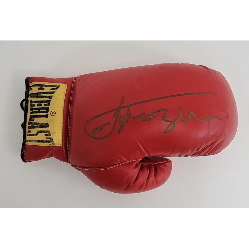 Joe Frazier Signed Everlast Boxing Glove Beckett COA