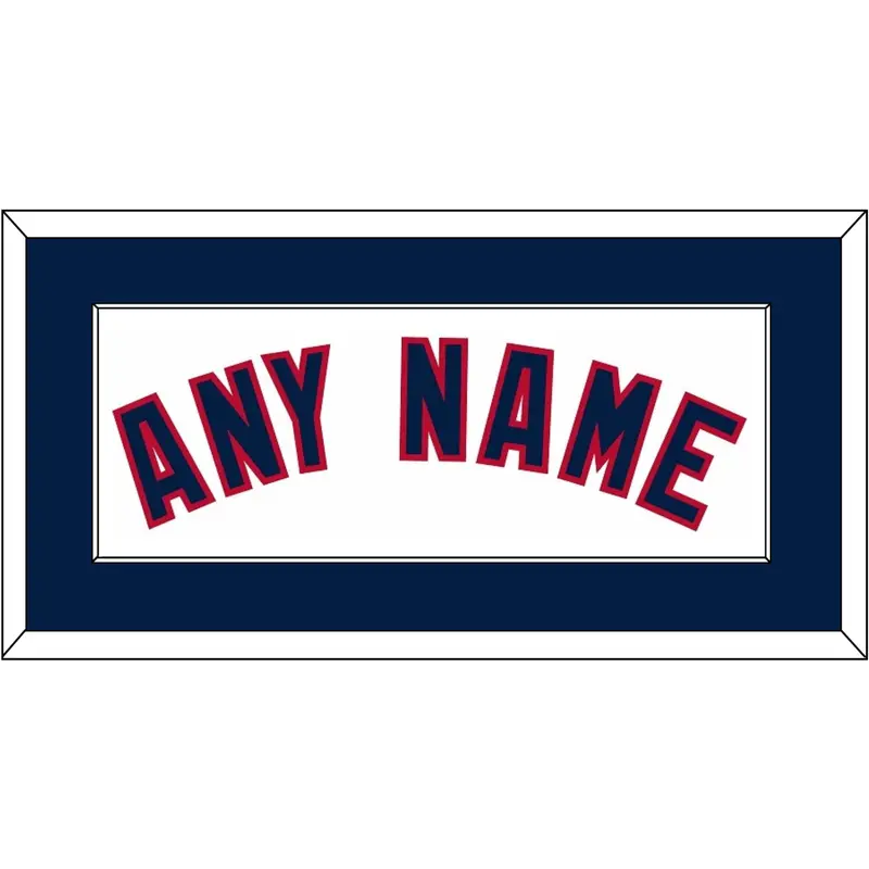 Washington Name - Alternate Home White - Single Mat 2
