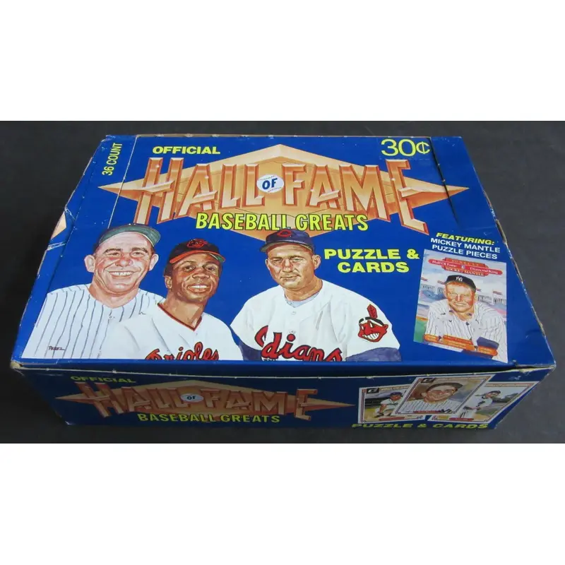1983 Donruss Hall Of Fame Baseball Greats Unopened Box