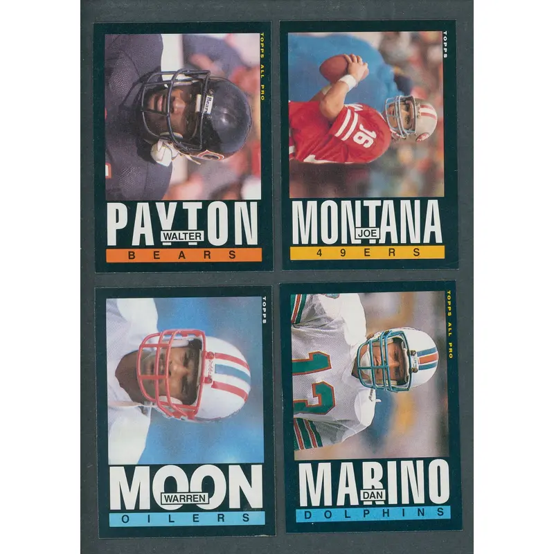 1985 Topps Football Complete Set NM NM/MT (396) (22-45)