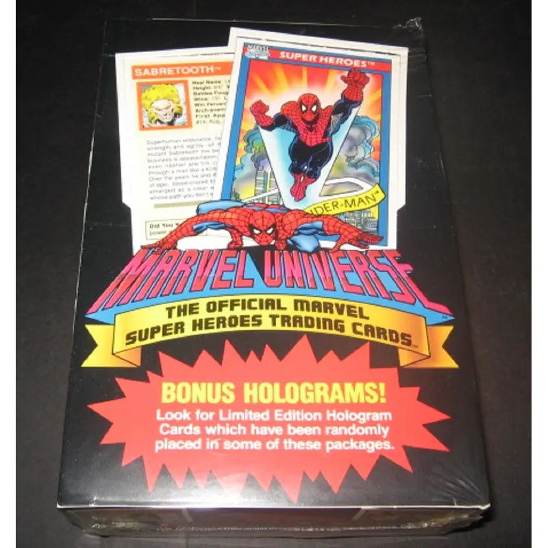 1990 Impel Marvel Universe Series 1 Unopened Box (Sealed)