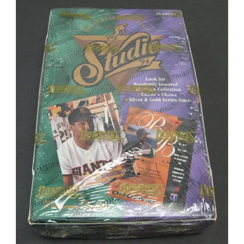 1994 Donruss Studio Baseball Box