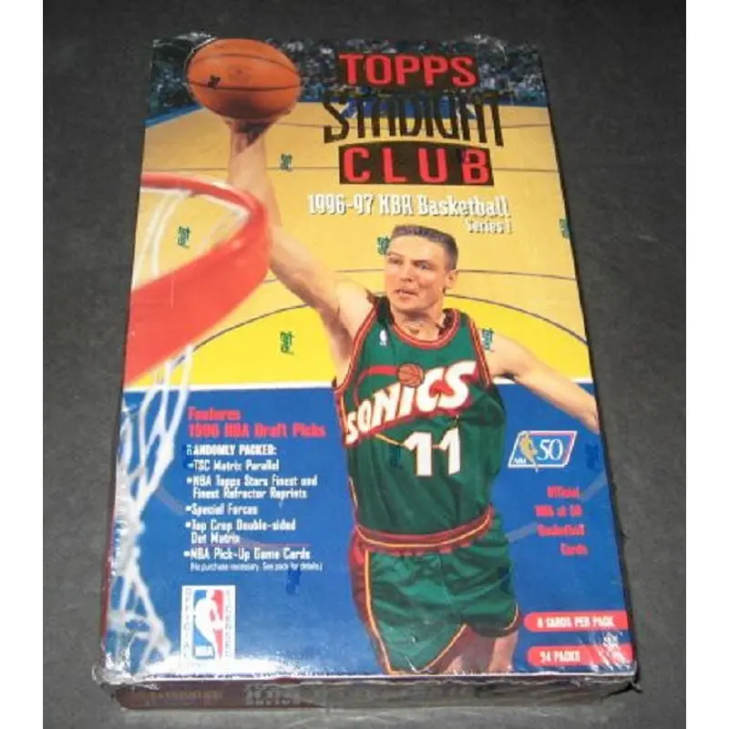 1996/97 Topps Stadium Club Basketball Series 1 Box (Retail)