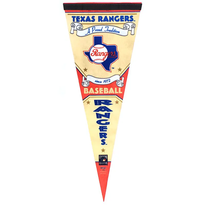 Texas Rangers "Since 1972" Cooperstown Collection Premium Felt Pennant - Wincraft Inc.