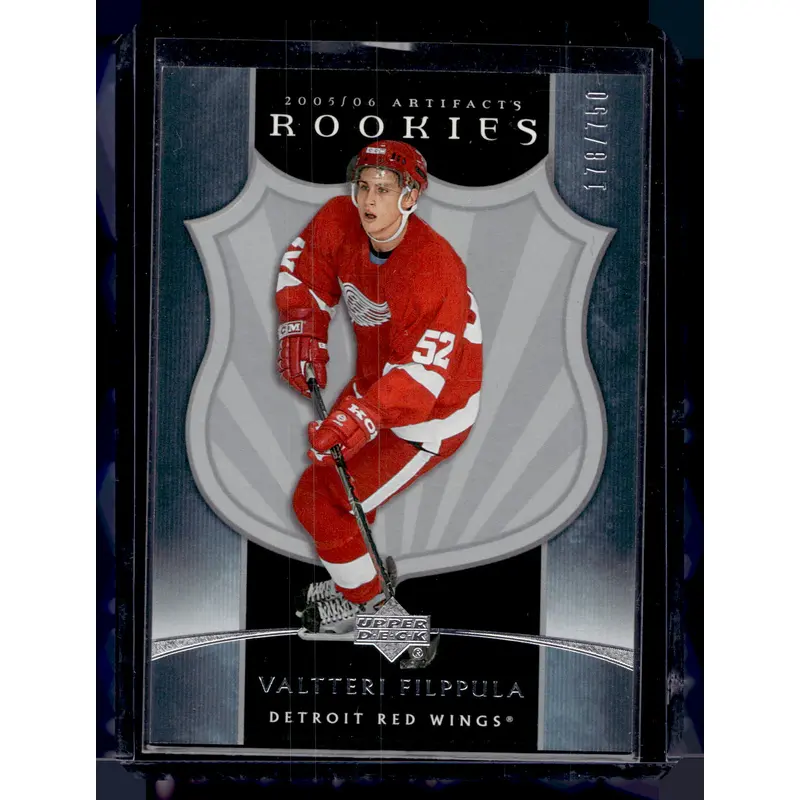 2005-06 Upper Deck Artifacts - Valtteri Filppula #275 /750 RC