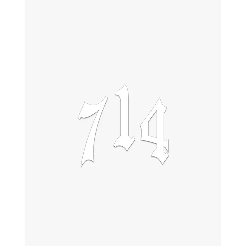 THE (714) VANQUISH PREMIUM DECAL