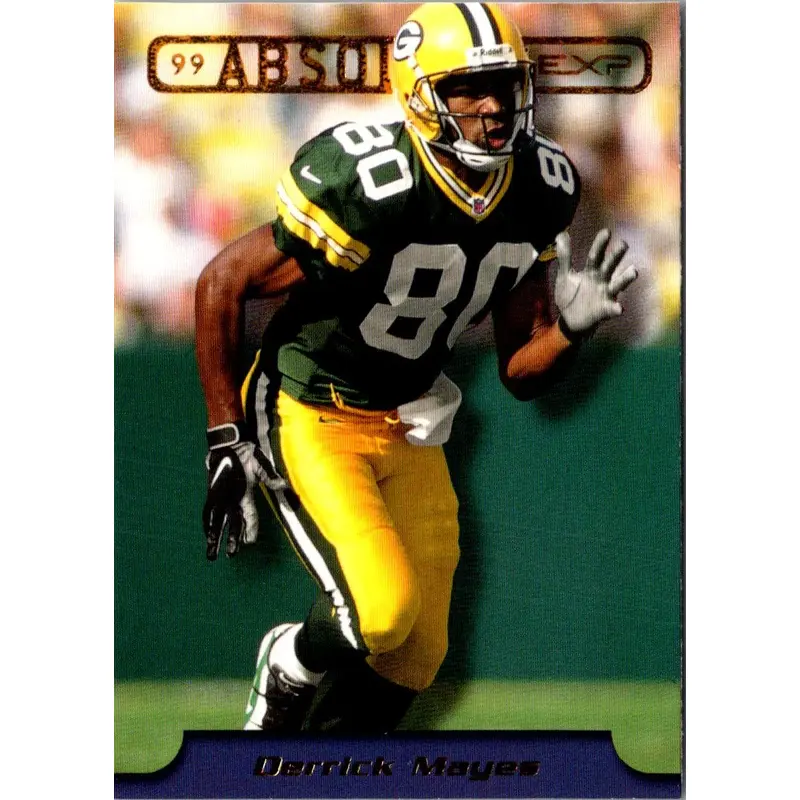 1999 Playoff Absolute EXP Derrick Mayes #100