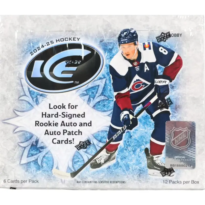 2024/25 Upper Deck Ice Hockey Hobby Box - (12) Packs