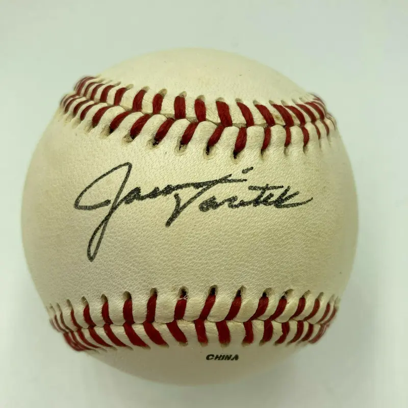 Jason Varitek Pre Rookie 1994 Signed Baseball With JSA COA