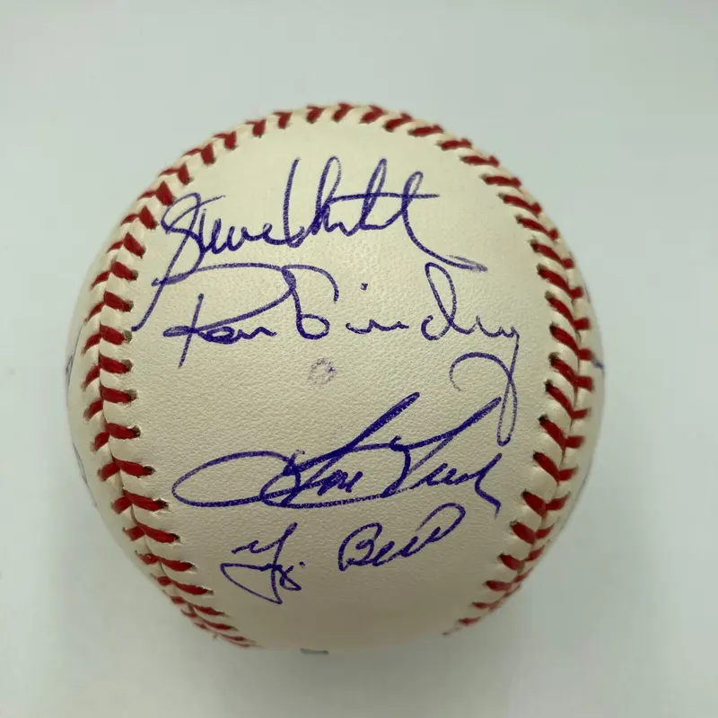 Yogi Berra & Don Larsen New York Yankees Legends Multi Signed Baseball