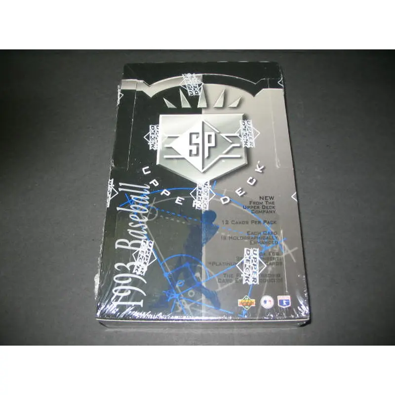 1993 Upper Deck SP Baseball Box (Authenticate)