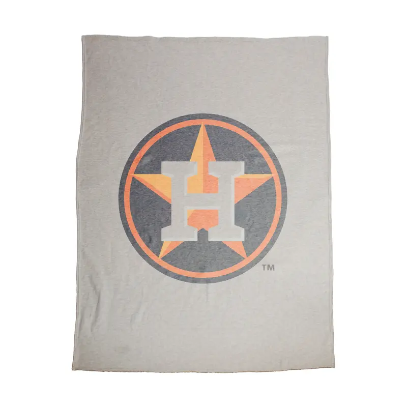 Houston Astros Oversized Logo Sublimated Sweatshirt Blanket