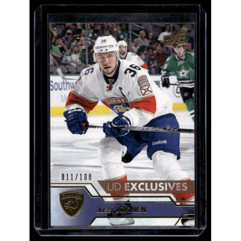 2016-17 Upper Deck - UD Exclusives - Jussi Jokinen #332 /100