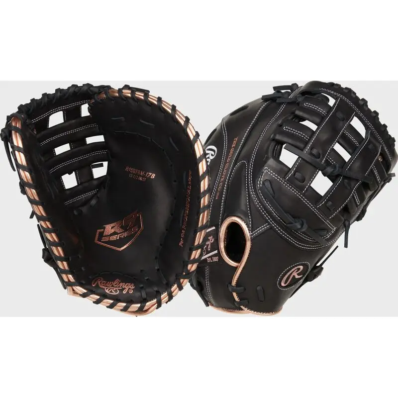 2024 Rawlings R9 12.5" First Base Softball Glove R9SBFBM-17B Right Hand Throw