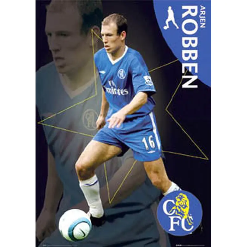 Arjen Robben "Chelsea Star" - GB Posters 2005