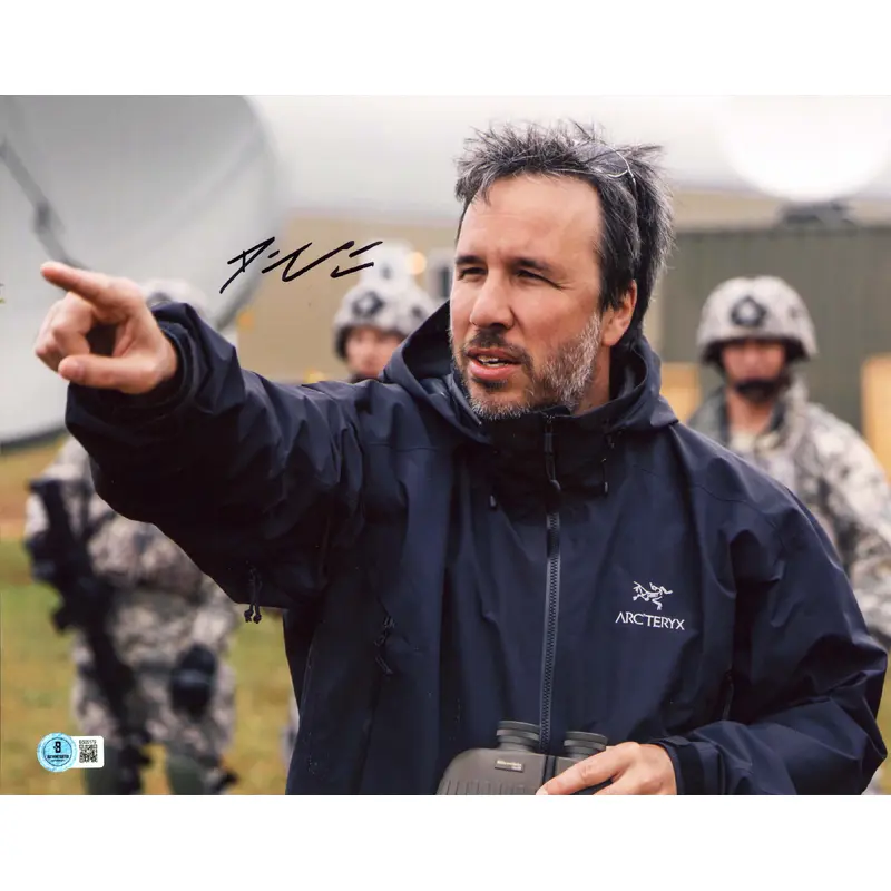 Denis Villeneuve Arrival Authentic Signed 11x14 Horizontal Photo BAS #BS05179