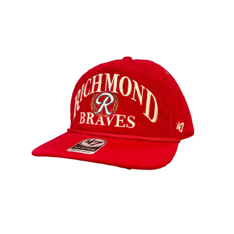 Richmond Flying Squirrels '47 Richmond Braves Pitchout Corduroy Rope Hitch