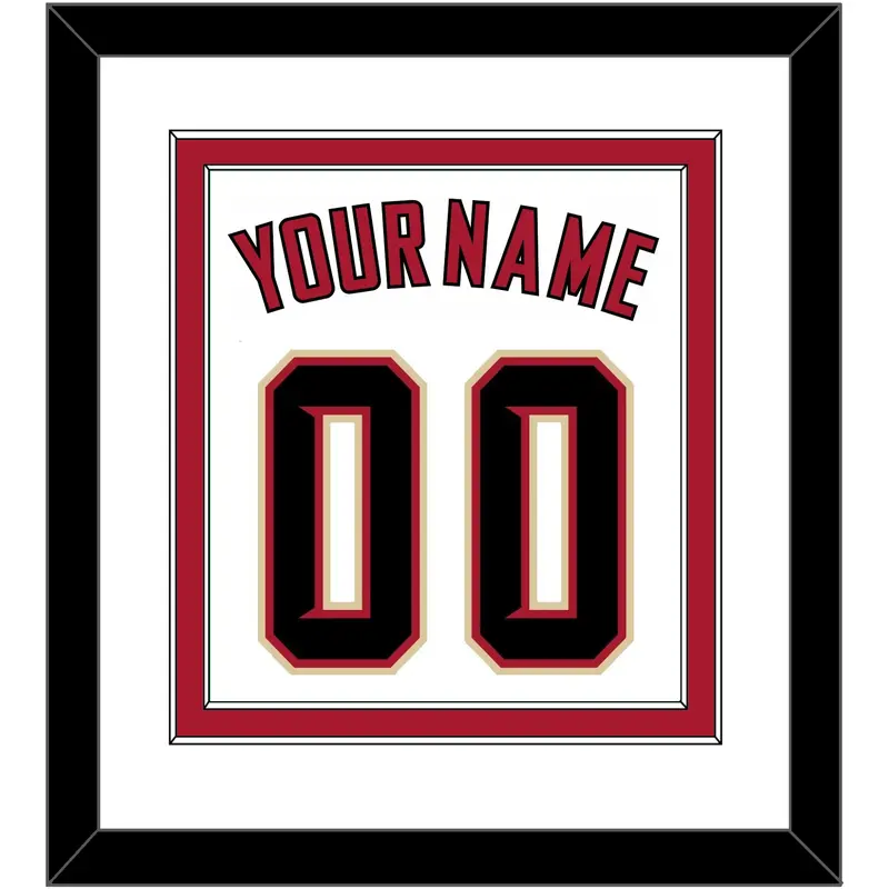 Arizona Name & Number - Home White (2020-2023) - Double Mat 1