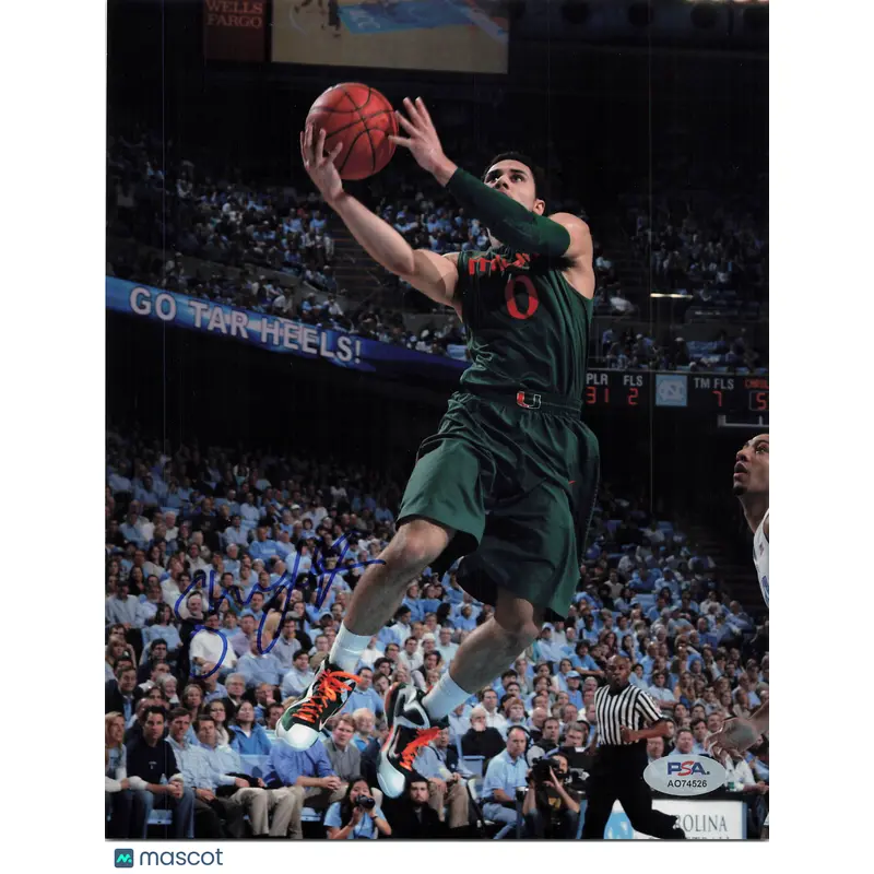 Shane Larkin Signed photo PSA Miami Hurricanes